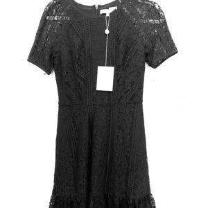 Black lace dress